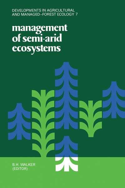 Produktbild: Management of Semi-Arid Ecosystems