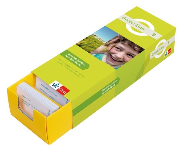 Produktbild: Green Line 3 (ab 2021) Klasse 7 Vokabel-Lernbox zum Schulbuch
