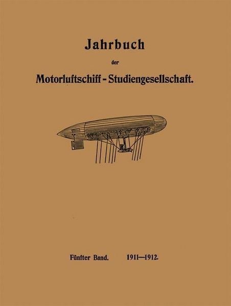 Produktbild: Jahrbuch der Motorluftschiff-Studiengesellschaft