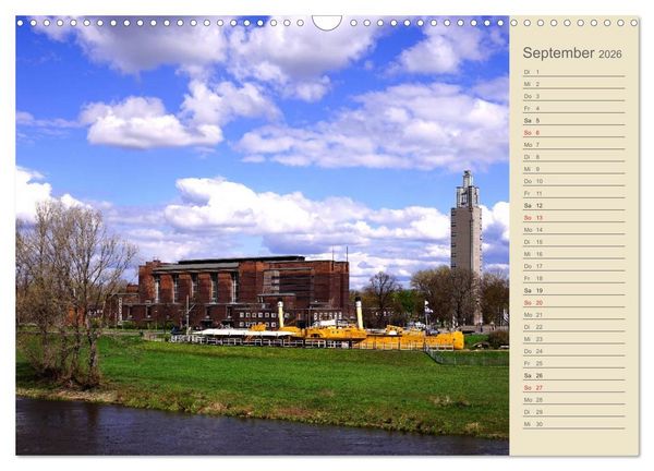 Produktbild: Magdeburg an der Elbe 2026 (Wandkalender 2026 DIN A3 quer), CALVENDO Monatskalender