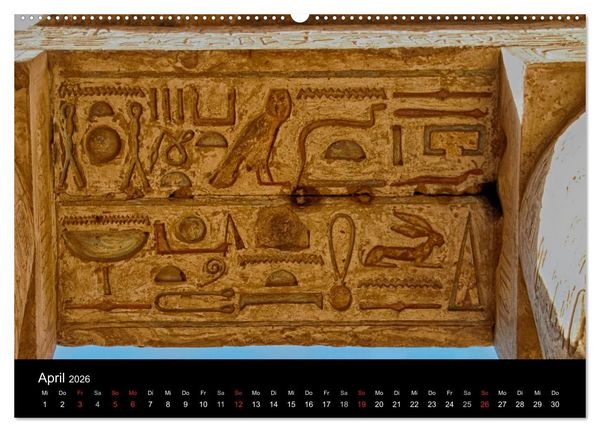 Produktbild: Luxor in Bildern - Auf den Spuren des antiken &Auml;gypten in Theben Ost und Theben West (Wandkalender 2026 DIN A2 quer), CALVENDO Monatskalender