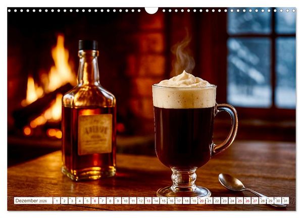 Produktbild: Hei&szlig;er Kaffee (Wandkalender 2026 DIN A3 quer), CALVENDO Monatskalender