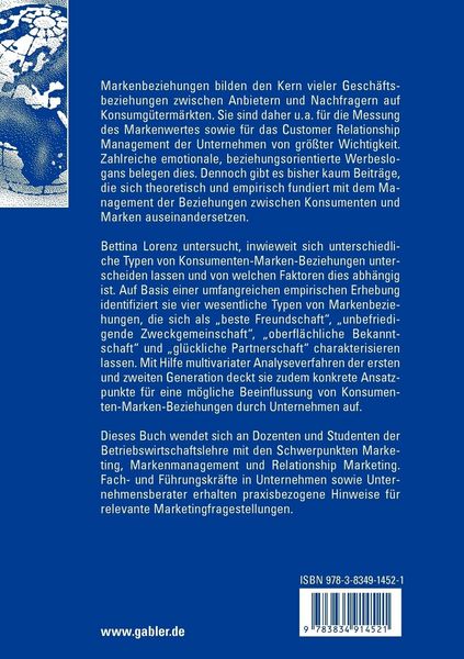 Produktbild: Beziehungen zwischen Konsumenten und Marken