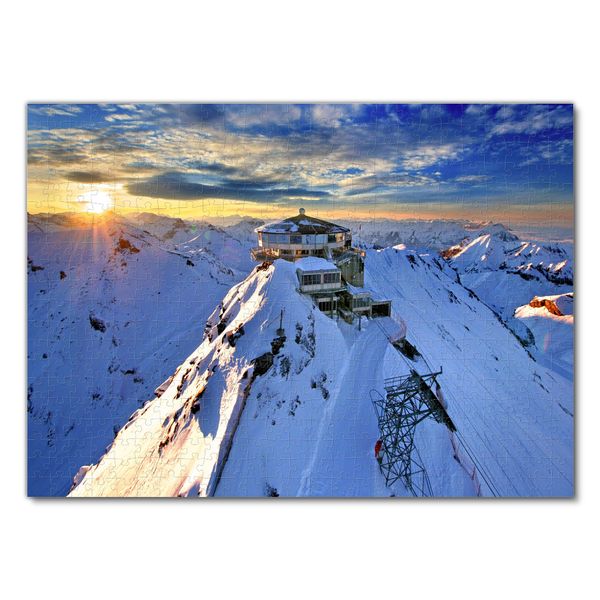 Produktbild: Lais Puzzle Schilthorn Schweiz Bergstation 500 Teile