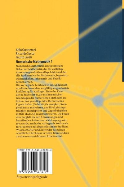 Produktbild: Numerische Mathematik 1