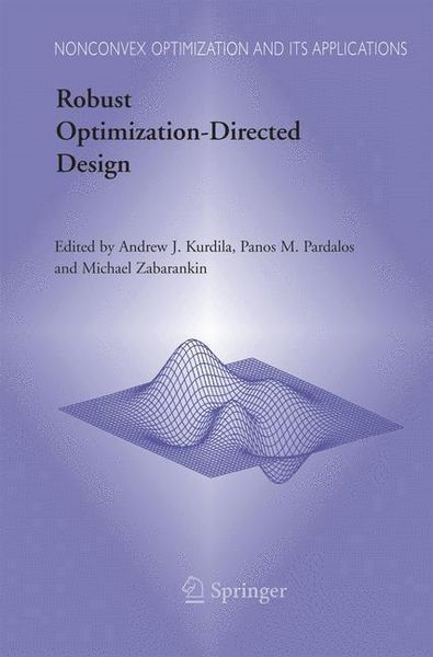 Produktbild: Robust Optimization-Directed Design