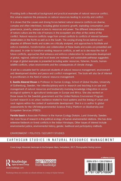 Produktbild: Natural Resource Conflicts and Sustainable Development