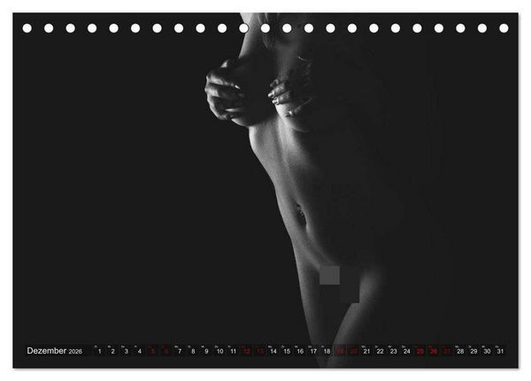 Produktbild: Sensual Secrets (Tischkalender 2026 DIN A5 quer), CALVENDO Monatskalender