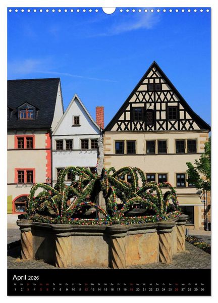 Produktbild: P&ouml;&szlig;neck - meine Stadt (Wandkalender 2026 DIN A3 hoch), CALVENDO Monatskalender