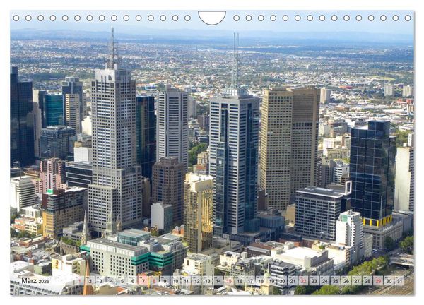 Produktbild: Australien - Australische Metropolen (Wandkalender 2026 DIN A4 quer), CALVENDO Monatskalender
