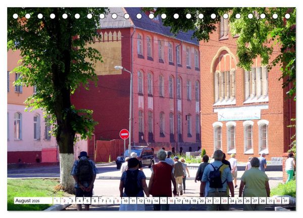 Produktbild: Pillau - Baltijsk. Russlands Tor zur Welt (Tischkalender 2026 DIN A5 quer), CALVENDO Monatskalender