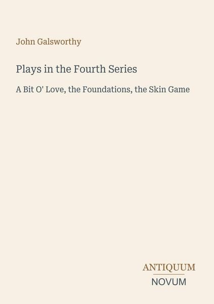 Produktbild: Plays in the Fourth Series
