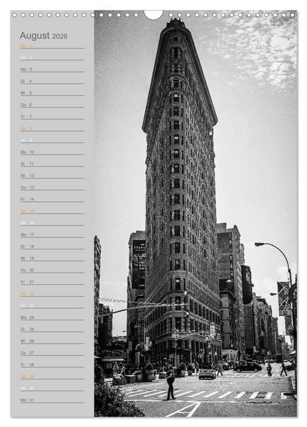 Produktbild: New York Vertical (Wandkalender 2026 DIN A3 hoch), CALVENDO Monatskalender