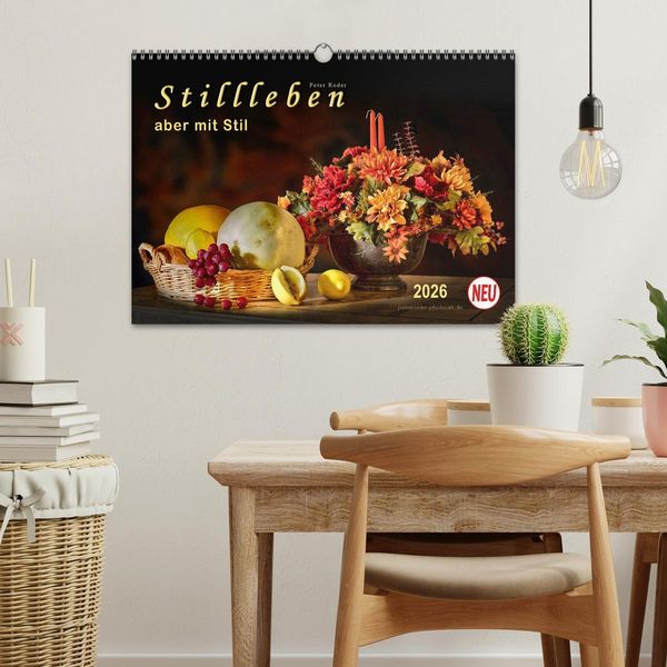 Produktbild: Stillleben - aber mit Stil (Wandkalender 2026 DIN A3 quer), CALVENDO Monatskalender
