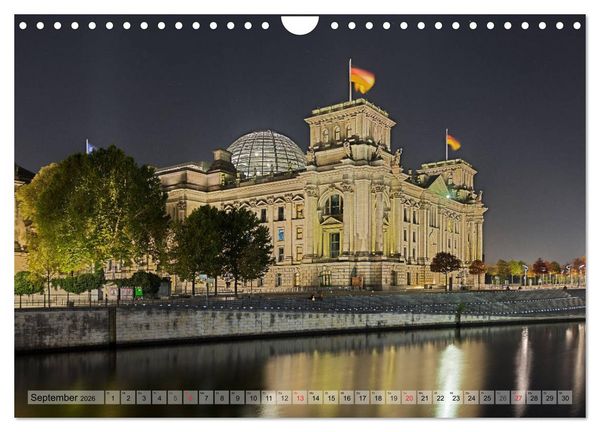 Produktbild: Berlin - fotografiert von Michael Allmaier (Wandkalender 2026 DIN A4 quer), CALVENDO Monatskalender