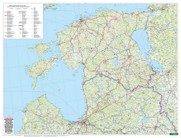 Produktbild: freytag & berndt Stra&szlig;enkarte Niederlande 1:300.000