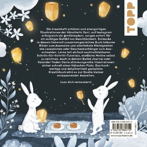 Produktbild: Cosy Creative Book mit Milkteadani
