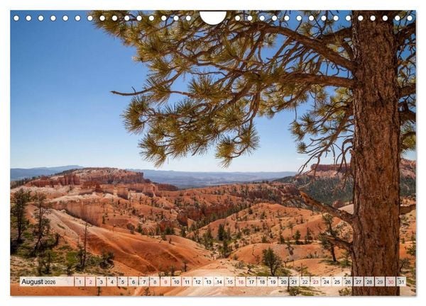 Produktbild: ARIZONA UND UTAH Ein einzigartiges Erlebnis (Wandkalender 2026 DIN A4 quer), CALVENDO Monatskalender