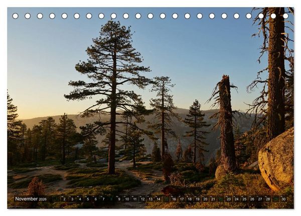 Produktbild: Yosemite Nationalpark (Tischkalender 2026 DIN A5 quer), CALVENDO Monatskalender
