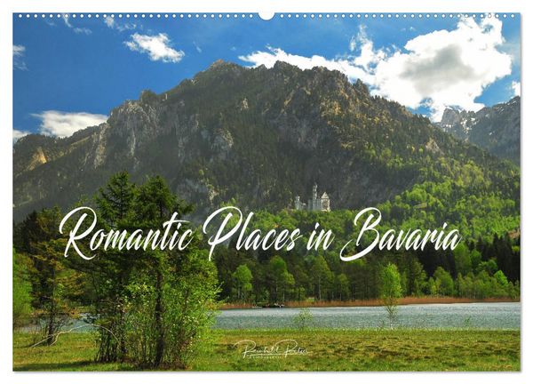 Romantic Places In Bavaria (Wall Calendar 2026 DIN A2 landscape), CALVENDO 12 Month Wall Calendar