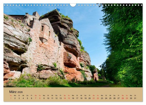 Produktbild: Landschaften im Elsass (Wandkalender 2026 DIN A3 quer), CALVENDO Monatskalender