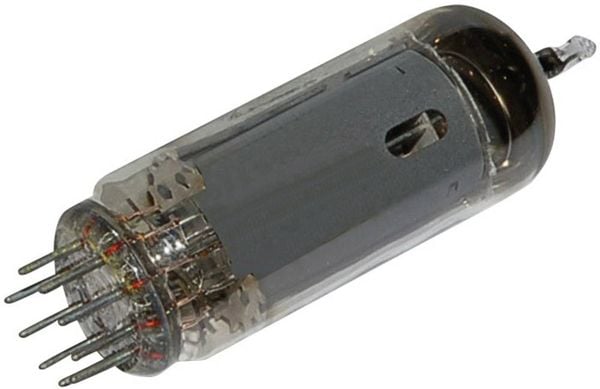 Produktbild: BTB Vertrieb UCH 81 Elektronenr&ouml;hre Triode-Heptode 200 V 3.7 mA Polzahl: 9 Sockel: Noval Inhalt 1 St.