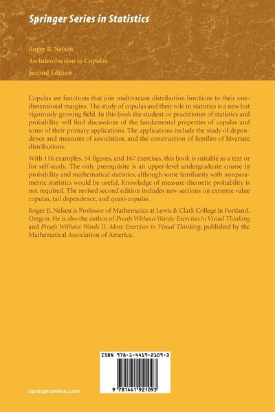 Produktbild: An Introduction to Copulas