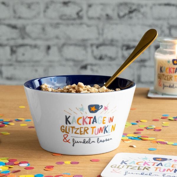 Produktbild: Schale mit Motiv 'Kacktage'