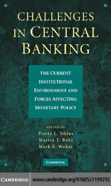 Produktbild: Challenges in Central Banking
