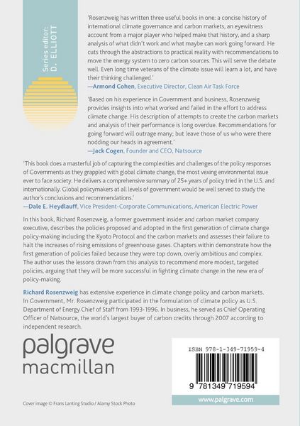 Produktbild: Global Climate Change Policy and Carbon Markets