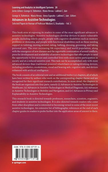 Produktbild: Advances in Assistive Technologies