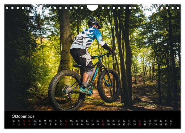 Produktbild: Mountainbike Action (Wandkalender 2026 DIN A4 quer), CALVENDO Monatskalender