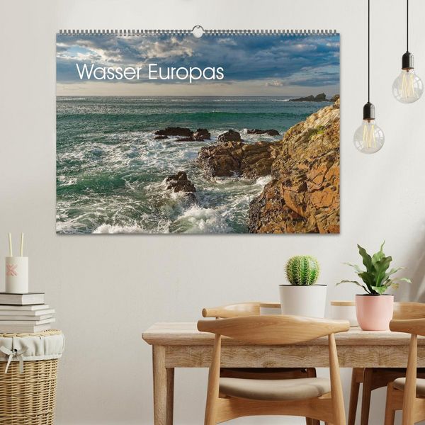 Produktbild: Wasser Europas (Wandkalender 2026 DIN A2 quer), CALVENDO Monatskalender
