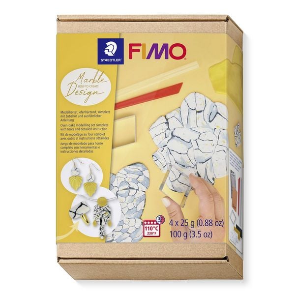 STAEDTLER FIMO Modellierset Marmor-Design