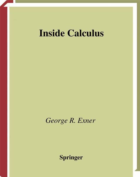 Produktbild: Inside Calculus