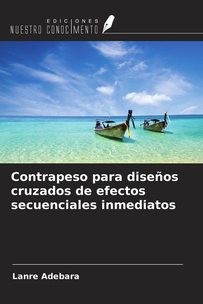Produktbild: Contrapeso para dise&ntilde;os cruzados de efectos secuenciales inmediatos