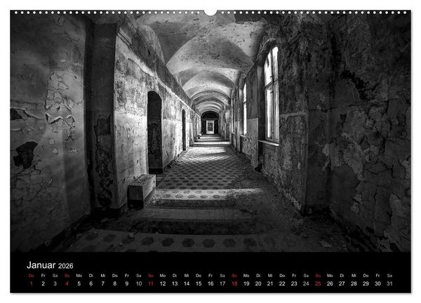 Produktbild: lost beauty (Wandkalender 2026 DIN A2 quer), CALVENDO Monatskalender
