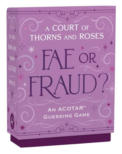 A Court of Thorns and Roses Official Fae or Fraud? Game