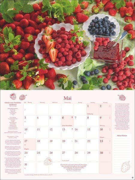 Produktbild: K&uuml;chenkalender Broschur XL 2027