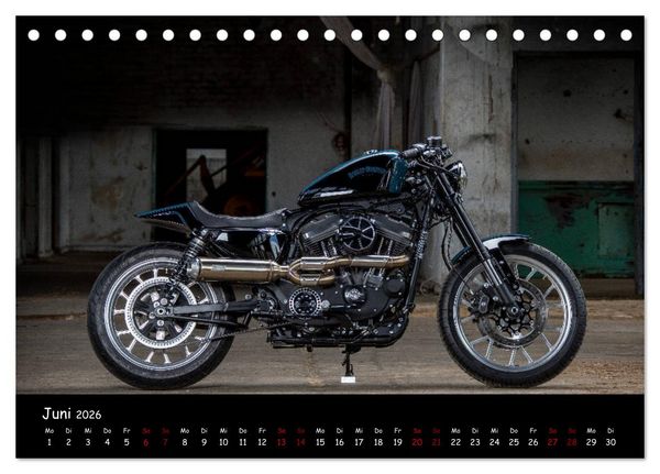 Produktbild: Best of Custom- and Showbikes Kalender (Tischkalender 2026 DIN A5 quer), CALVENDO Monatskalender