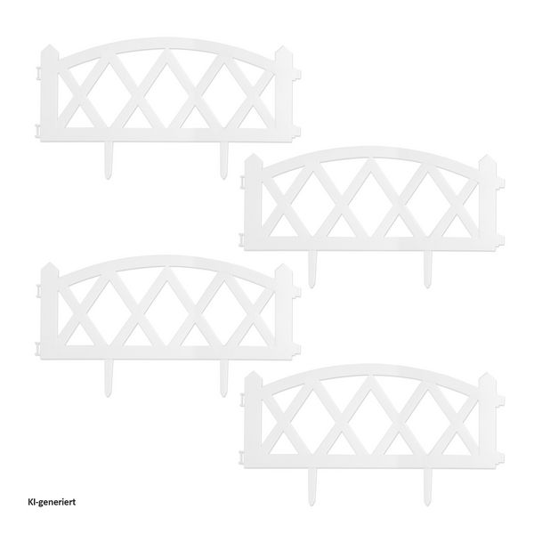 Produktbild: HTI-Living HTI-Living Zierzaun Bogen oben 4-teilig Nessa