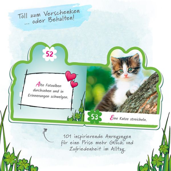 Produktbild: Tr&ouml;tsch Geschenkbuch 101 Dinge die dich gl&uuml;cklich machen