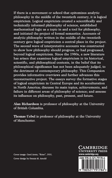 Produktbild: Camb Companion Logical Empiricism