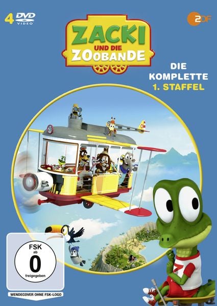 Produktbild: Zacki und die Zoobande - Die komplette erste Staffel [4 DVDs]