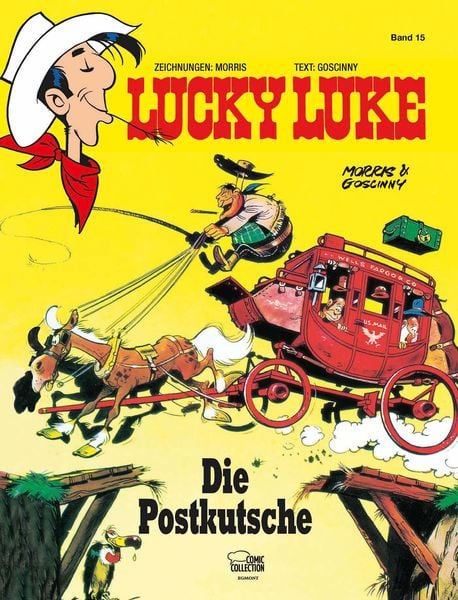 Lucky Luke 15, Gebundene Ausgabe von Morris , René Goscinny, Egmont Comic Collection, 9783770401260