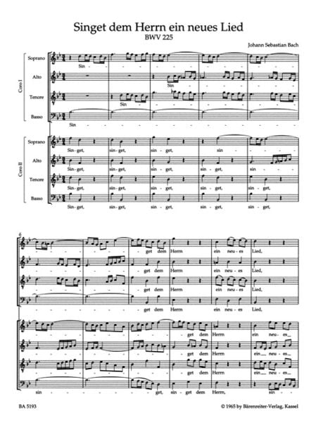 Produktbild: Motetten BWV 225-230