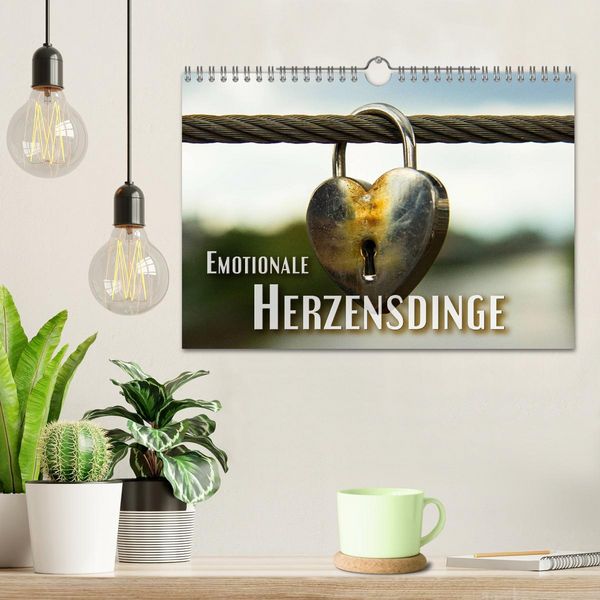 Produktbild: Emotionale Herzensdinge (Wandkalender 2026 DIN A4 quer), CALVENDO Monatskalender