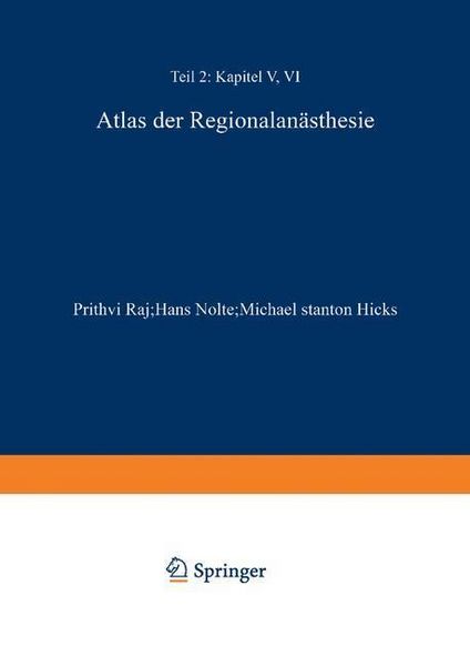 Produktbild: Atlas der Regionalan&auml;sthesie