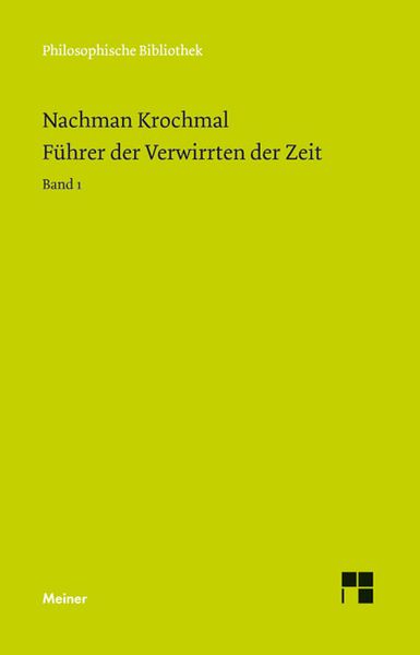 Produktbild: F&uuml;hrer der Verwirrten der Zeit. Band 1