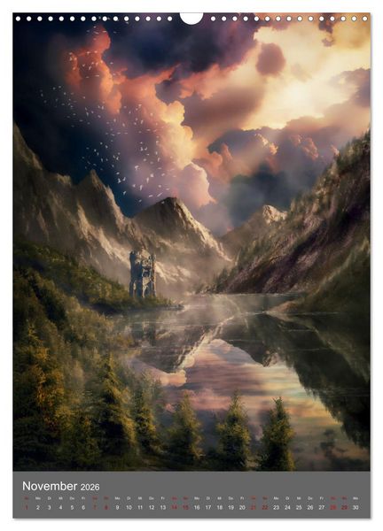 Produktbild: Das Grenzland (Wandkalender 2026 DIN A3 hoch), CALVENDO Monatskalender